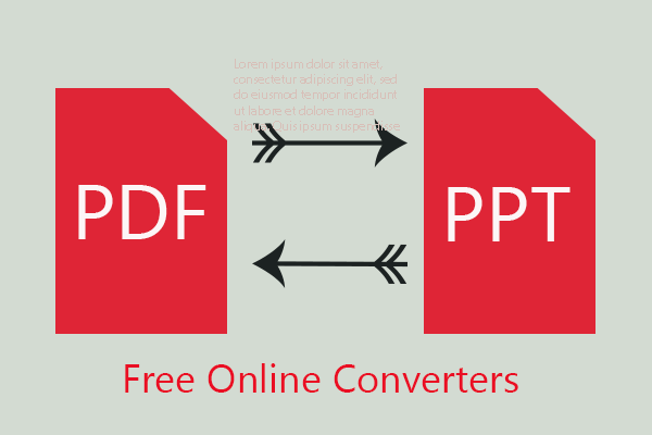 The easiest way to convert PDF to Power point and vice versa