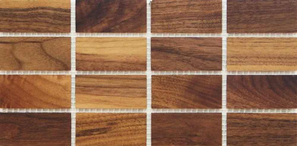 Different types of walnut wood